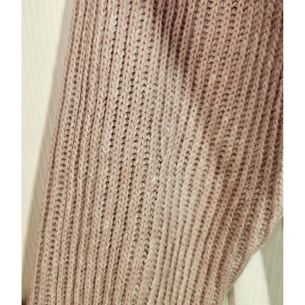 All Saints Mesa Roll Neck Wool Blend Chunky Knit Sweater M Oversized Lagenlook - Picture 8 of 8
